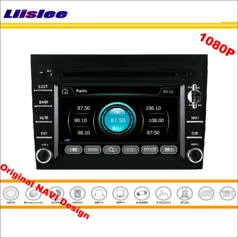 Автомагнитола для Porsche Boxter 2005 ~ 2012 автомобильное стерео радио CD DVD плеер GPS