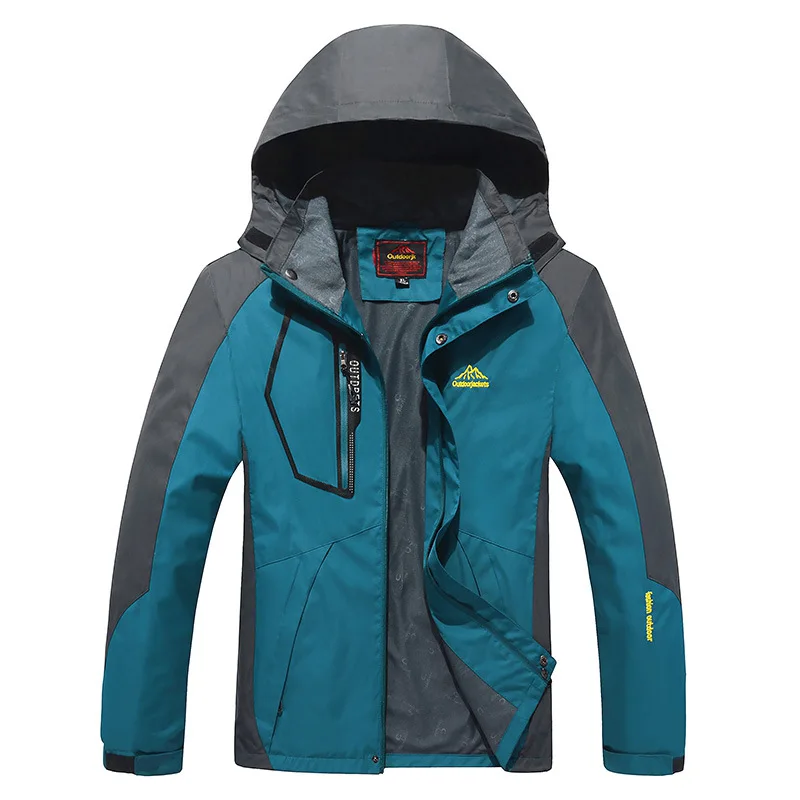 Denim Blue BOLUBAO, новинка, мужские куртки, пальто, зимний бренд, Мужская модная повседневная Толстая теплая куртка, Мужская ветрозащитная водонепроницаемая куртка для улицы - Цвет: Denim Blue