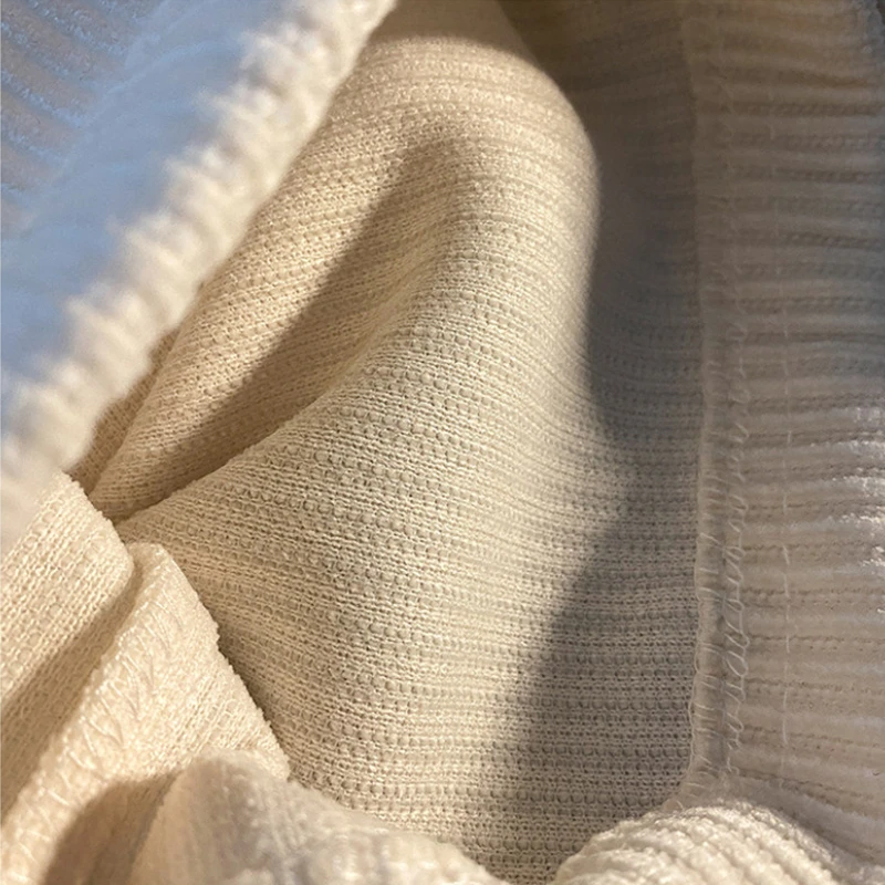 Женские повседневные свободные прямые брюки с высокой талией и шнуровкой