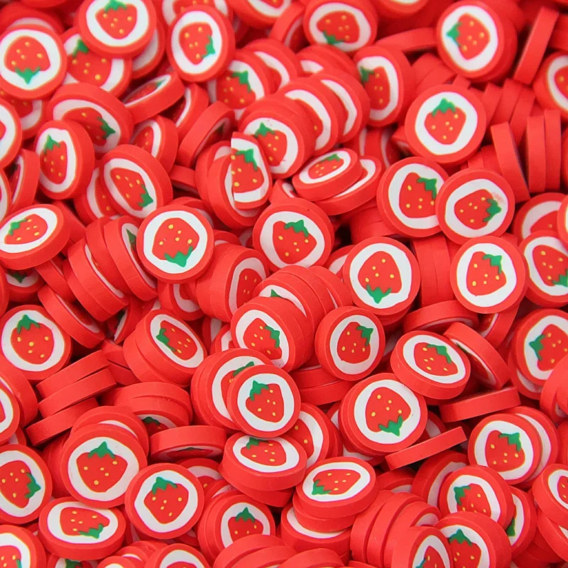 Boxi милые добавки принадлежности для слайма полимерная глина фруктовый торт