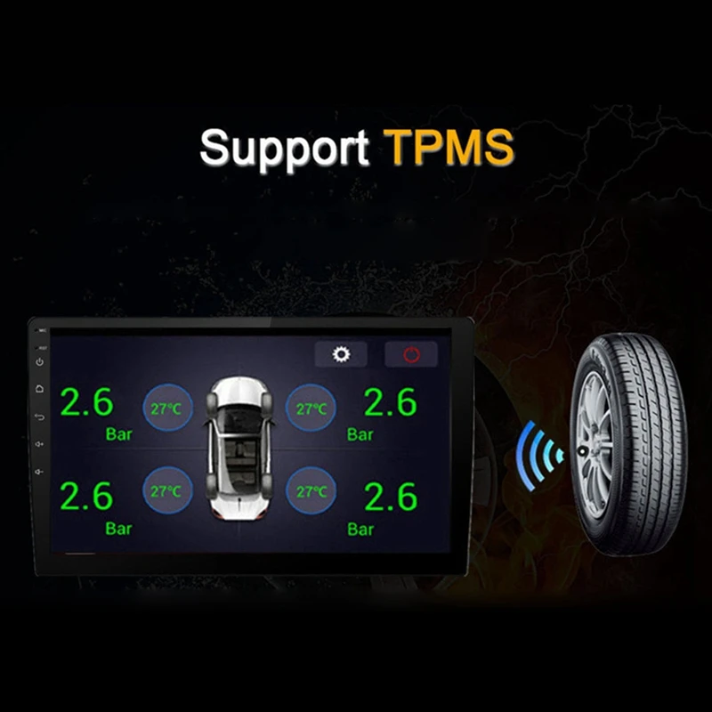 

1 DIN Android 9.1 Car Multimedia Player Car Stereo Radio 9 Inch Adjustable Contact Screen FM GPS Navigation MP5 Player