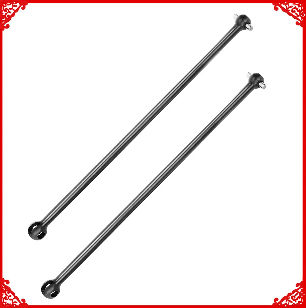2x #45 steel CVD DRIVESHAFT 182MM Dogbone for 1/5 Arrma 8S BLX Kraton Outcast RTR&EXB Roller hop-ups upgrade parts