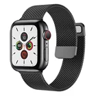Ремешок для Apple watch Band 44 мм 40 мм 38 мм 42 мм 44 мм, металлический браслет с магнитной петлей, аксессуары для смарт-часов iWatch Series 3 4 5 6 se