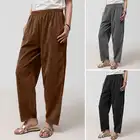 Женские винтажные вельветовые шаровары Celmia, модные повседневные свободные штаны с высоким эластичным поясом, длинные брюки 7, 2021