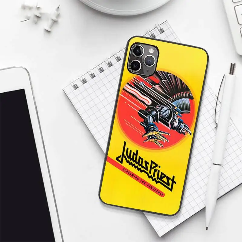 

Judas Priest Rock Band Logo Phone Case for iPhone 7 8 11 12 Pro X XS XR Samsung A S 6 7 9plus 10plus 21s 71