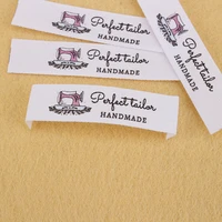 sewing labels 500 pieces%ef%bc%8cpersonalized brand custom logo cotton tags business name sewing machine 12mm x 60mm md5102