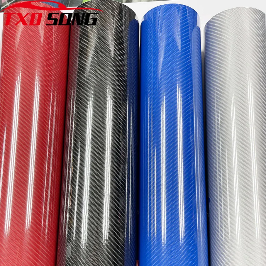 Суперглянцевая виниловая 5d пленка из углеродного волокна 50 см X 200/300/400/500 см|film