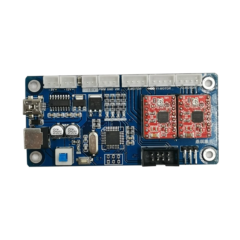 2 осевой ЧПУ мини лазерный гравер панель управления автономным Arduino GRBL щит с