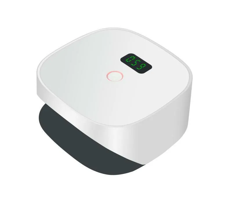 48W 6000mah white Перезаряжаемая лампа для ногтей, беспроводная гелевая Лаковая сушилка, отверждающая Гель-лак, лампа для маникюра, аккумуляторный светодиодный светильник для дизайна ногтей - Цвет: 48W 6000mah white