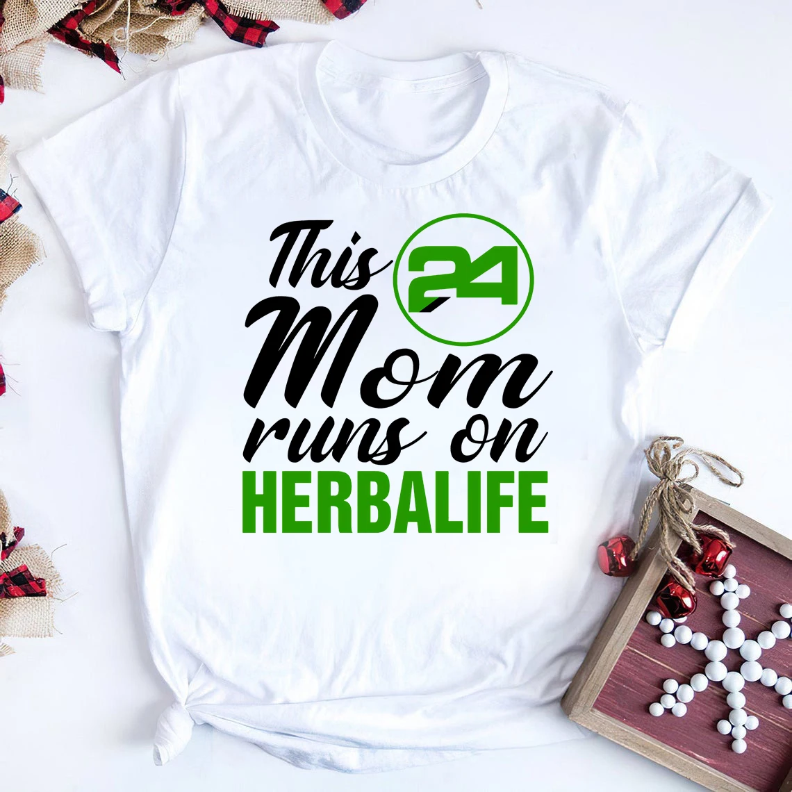 This Mom Runs on Herbalife Shirt Funny Herbalife Nutrition Shirt Herbalife 24 Women Casual Shirts Harajuku Tee Hipster Tops