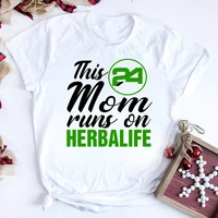 this mom runs on herbalife shirt funny herbalife nutrition shirt herbalife 24 women casual shirts harajuku tee hipster tops