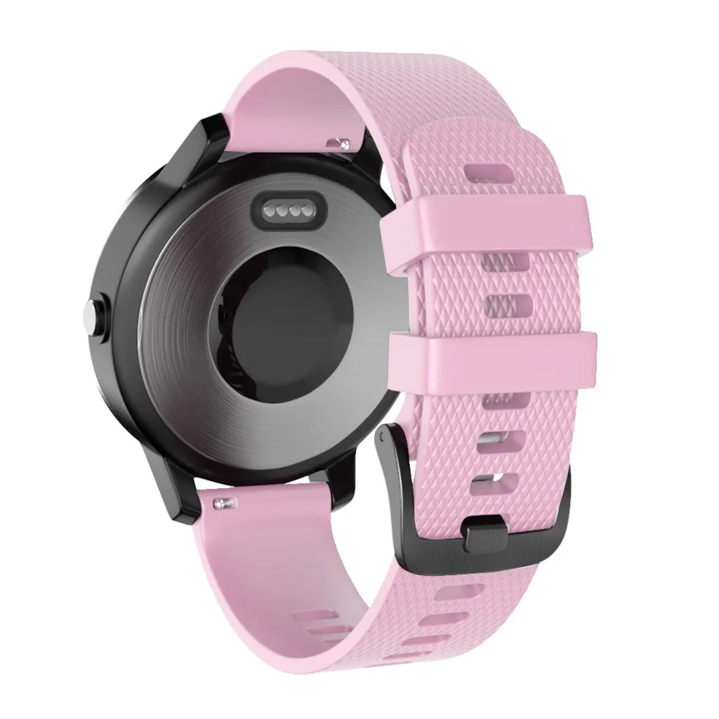 Маленький силиконовый ремешок на запястье для Garmin Vivoactive 3, браслет, Смарт-часы, ремешок для мужчин, Т-образный ремешок для женщин и мужчин, спортивный ремешок для часов, 19Aug