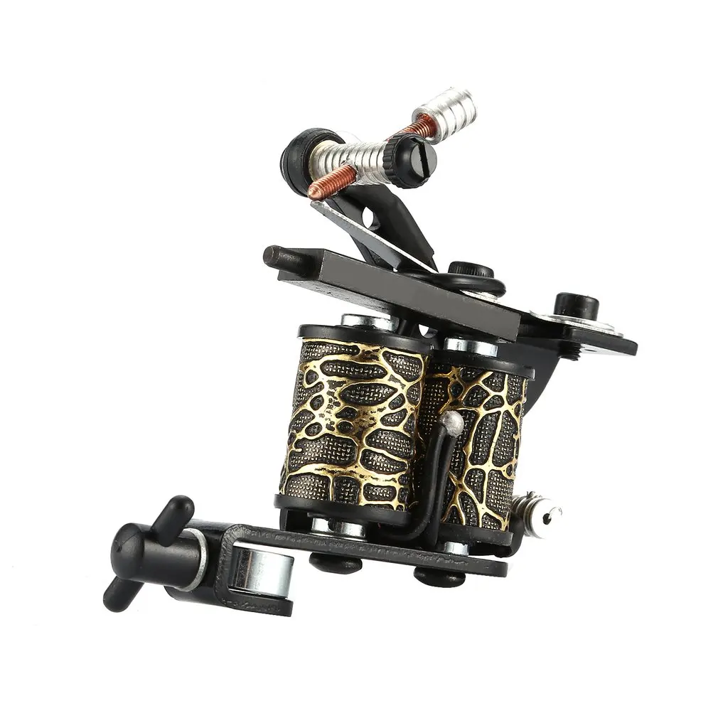 Набор для тату машинки начинающих чернила источник питания иглы наконечники