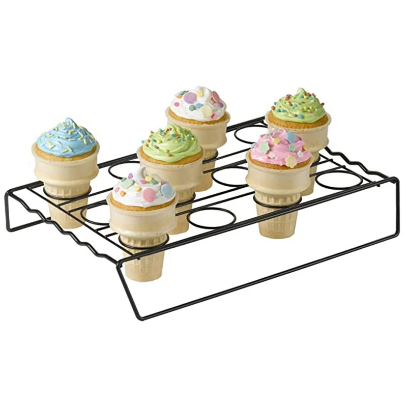 Сетка для выпечки в духовке лоток мороженого и торта конусная поднос железная