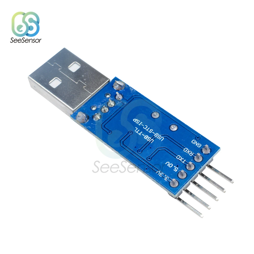 Адаптер преобразователя USB в RS232 TTL модуль платы загрузки PL2303 PL2303HXA