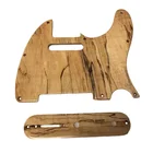 Telecaster Guitar Pickguard ручной работы, набор из клена Tele Pickguard