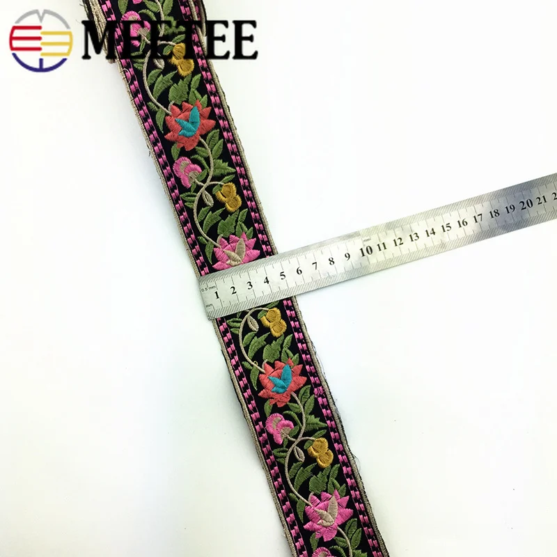 Ленты для шитья в стиле ретро 2 метра 5 см этнические ленты мешков декоративные