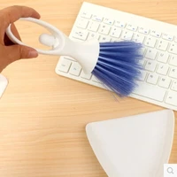 creative cute brush two piece set cleaning brush brush mini desktop keyboard cleaning small broom dustpan suit for small broom