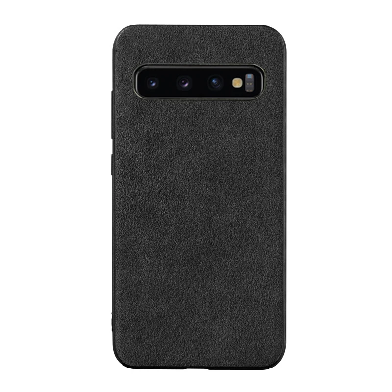 Замшевый кожаный чехол для телефона Samsung S7 S8 S9 S10 Plus Note 8 9 10 plus A10 A20 A30 A50 A70 A5 A7 J5 J7 2017 J6
