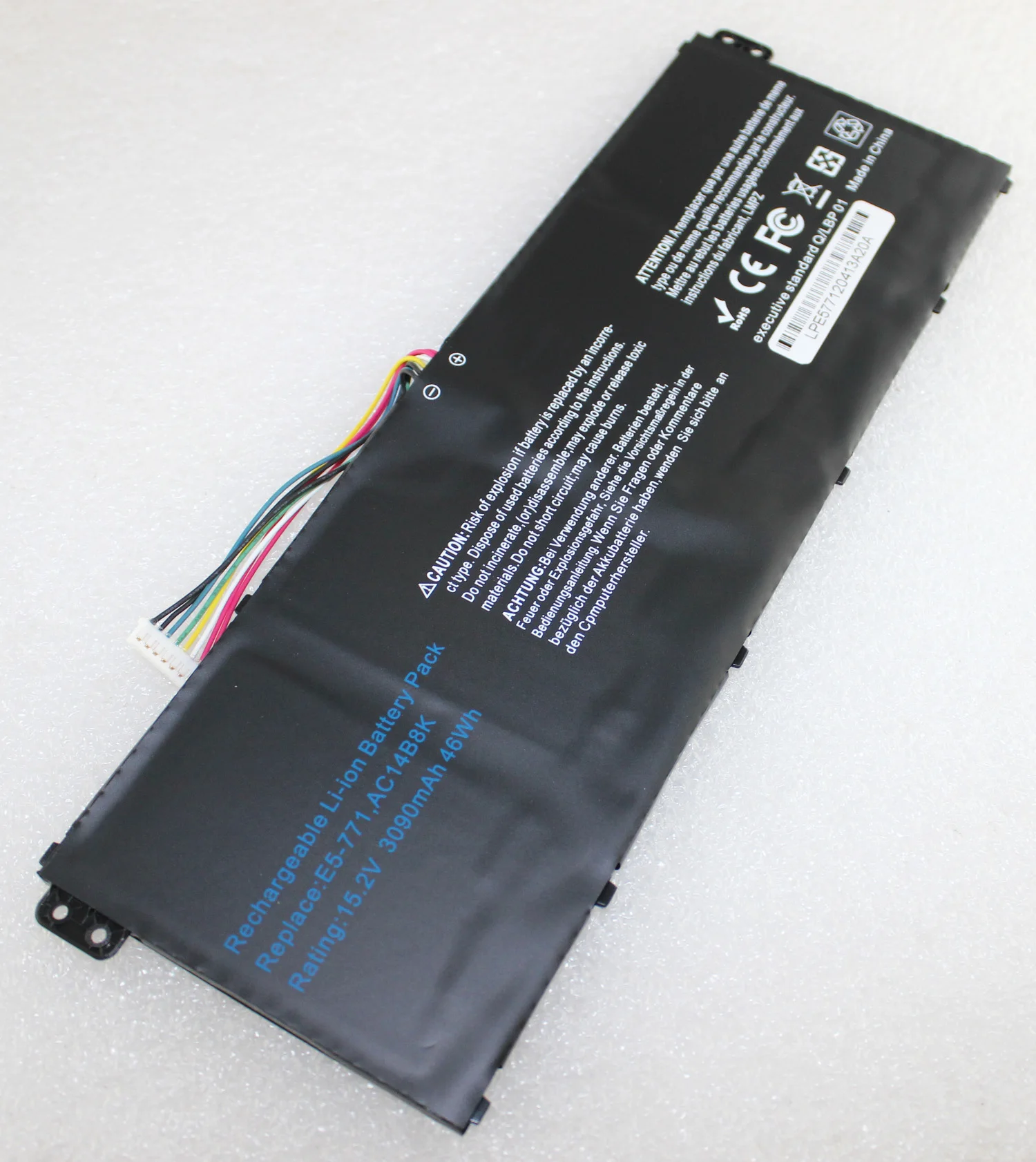 Аккумулятор AC14B8K для ноутбука Acer Aspire CB3 111 CB5 311 ES1 511 512 520 S1 521 531ES1 731 E5 771G V3 371 C810 |
