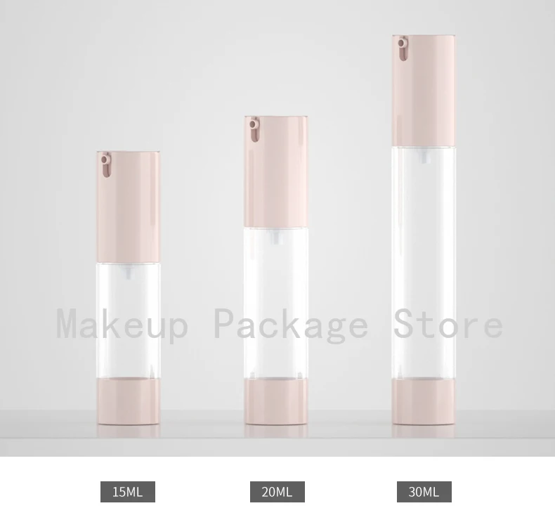 Круглый прозрачный косметический Фотофон вакуумный контейнер для хранения