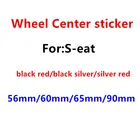 4 шт. 56 мм 60 мм 65 мм 90 мм Автомобильная эмблема колпачки на ступицу колеса колпачки для значков наклейки автостайлинг автомобильные аксессуары
