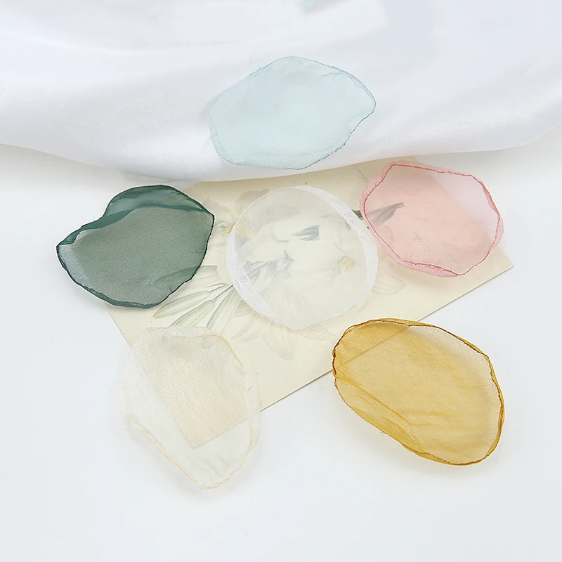 20 шт хит продаж винтажные сказочные романтические тканевые сетчатые серьги для