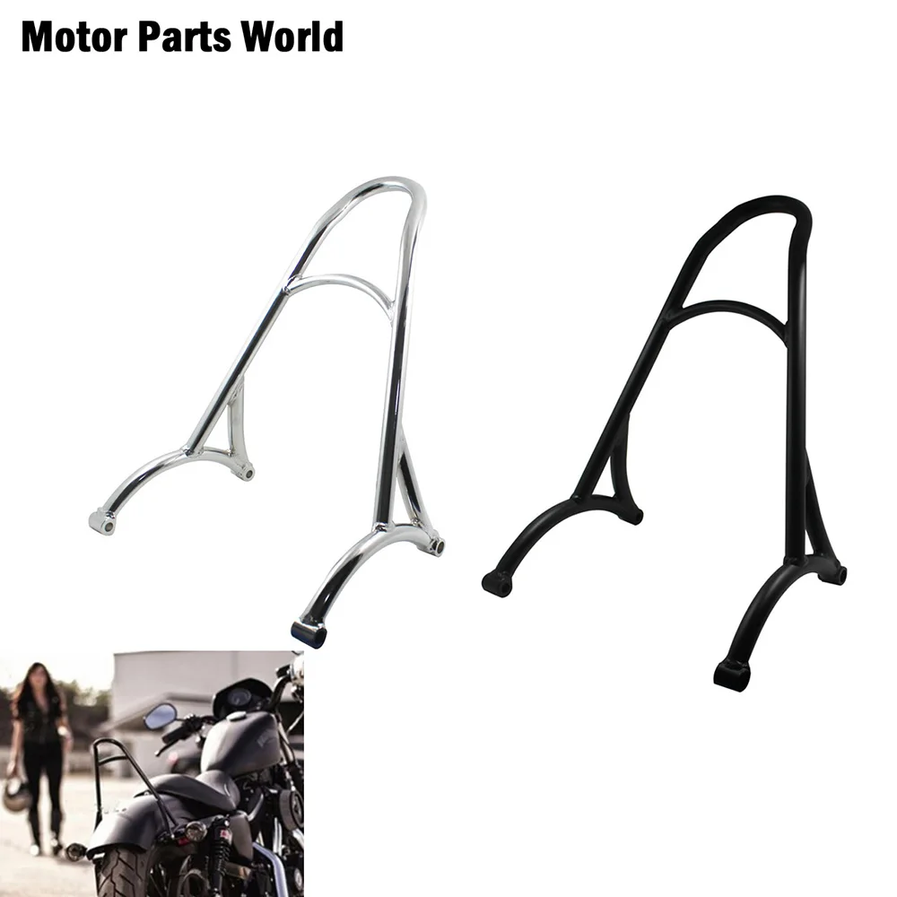 Мотоциклетная короткая спинка для Кафе Racer пассажирская Сисси-бар