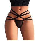 Стринги женские, бесшовные, сексуальное Сетчатое женское белье