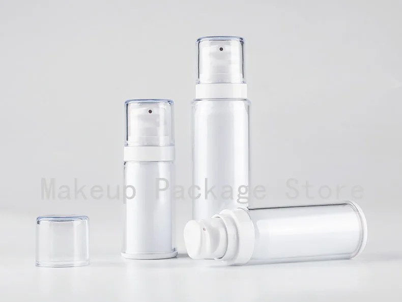 

30ml50ml80ml100ml 10pcs/lot Emtpy PP Double-layer Cosmetic Lotion Bottle, DIY Portable High Quality Emulsion Storage Package