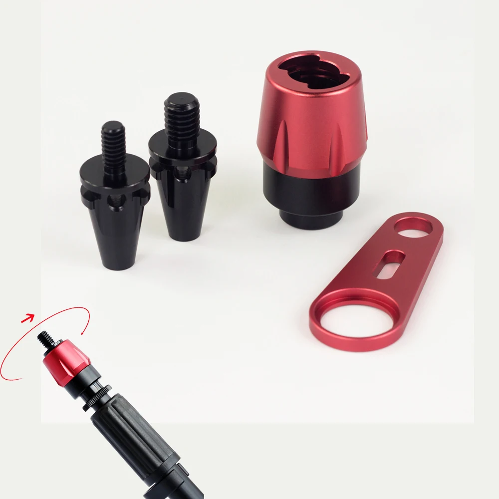 Алюминиевый сплав 1/4 & 3/8 быстроразъемный соединитель Адаптер для DSLR камеры