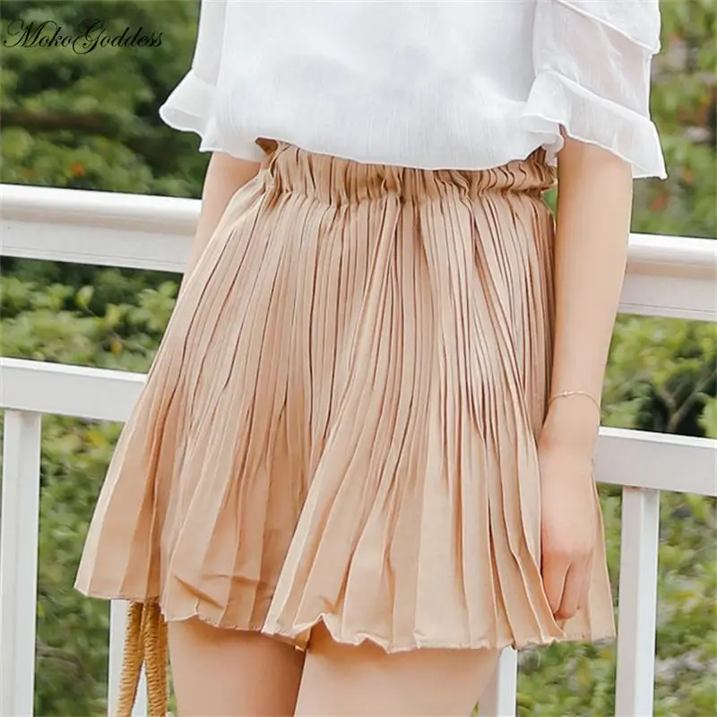 Женские юбки в Корейском стиле панк Харадзюку ольччан ветрозащитная