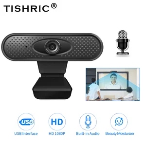 USB 2,0 веб-камера 1080P Full HD со встроенным HD микрофоном веб-камера Автофокус ПК Компьютерная камера Поддержка различных видео программного обеспечения