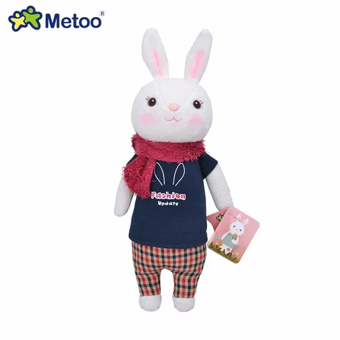 Милый Плюшевый Кролик Metoo Tiramitu, мягкая игрушка, компаньон, кукла, мультяшный кролик, животные, капин для детей, подарок для девочек на день рождения
