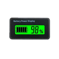 taidacent lead acid battery charge monitor lcd lithium battery level status monitor 48v 24v 12v battery percentage indicator