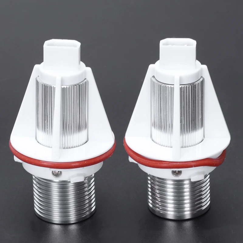 Белые светодиодные противотуманные фары Angel Eye 2 шт. 7 Вт для BMW E39 E53 E60 E63 E64 E65 E66 E83 E87