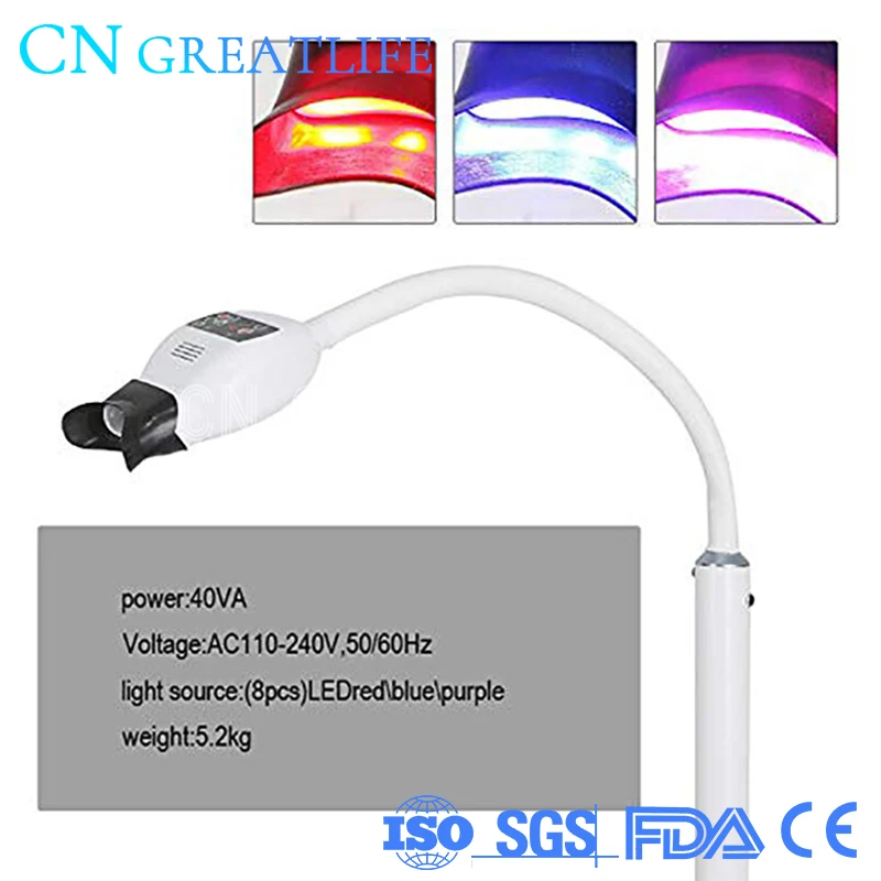 Светодиодная лампа для отбеливания зубов 3 режима | Красота и здоровье