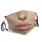 Многоразовая маска для лица для взрослых с изображением гробницы Анджелины Джоли пикантная стильная маска для губ вирусный образец красная улыбка маска-респиратор для рта