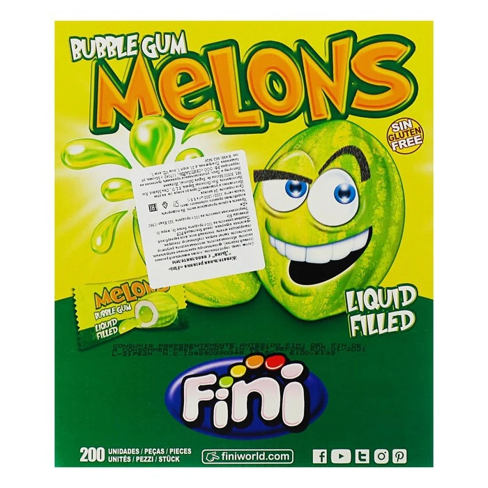 Рисунок 4 - Жевательная резинка MELON с начинкой дыня