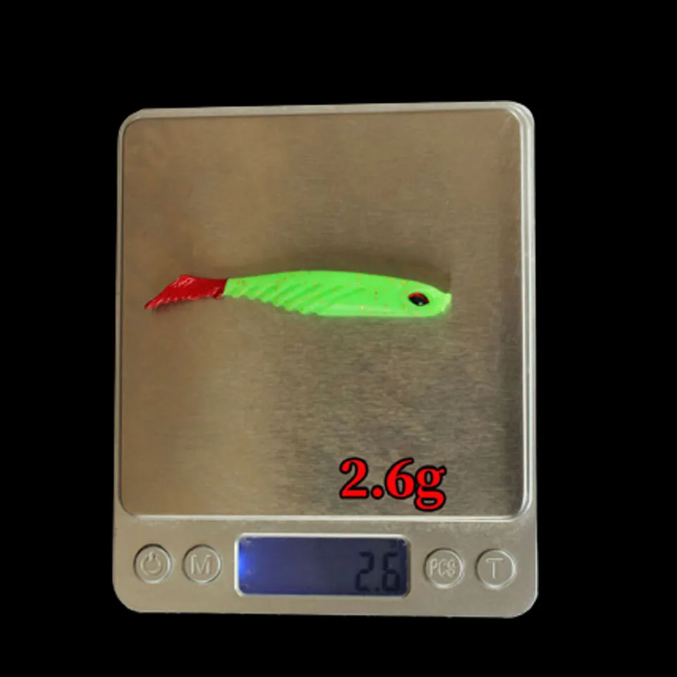 WALK FISH 5 шт./лот Мягкая приманка в виде гольяна свимбейт для рыбной ловли 70 мм 2 6 г