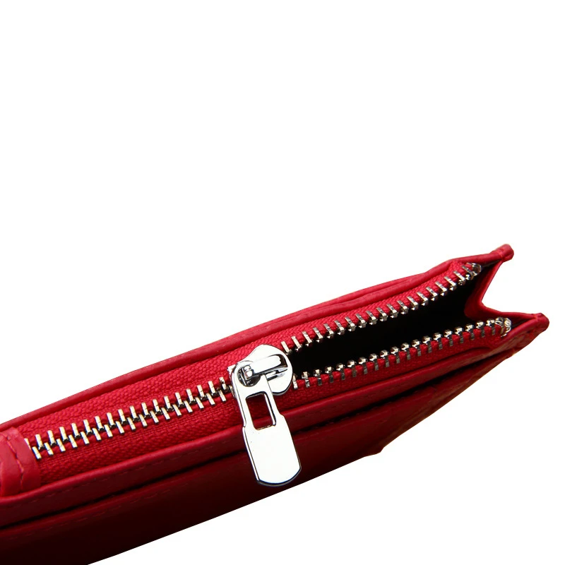 Кожаный тонкий кошелек для визиток удостоверения личности кредитных карт мужчин