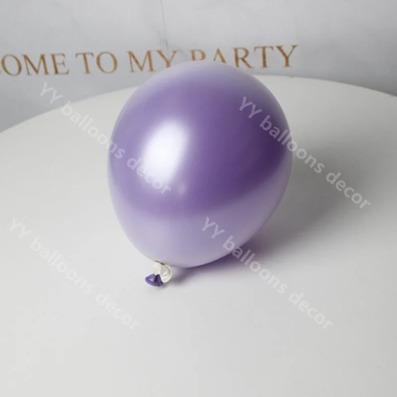 

Baby Shower Girl Birthday Party DIY GLOBAL Balloons Garland Arch Macaron Latex Purple Balloon Wedding Globo Inflator Decoration
