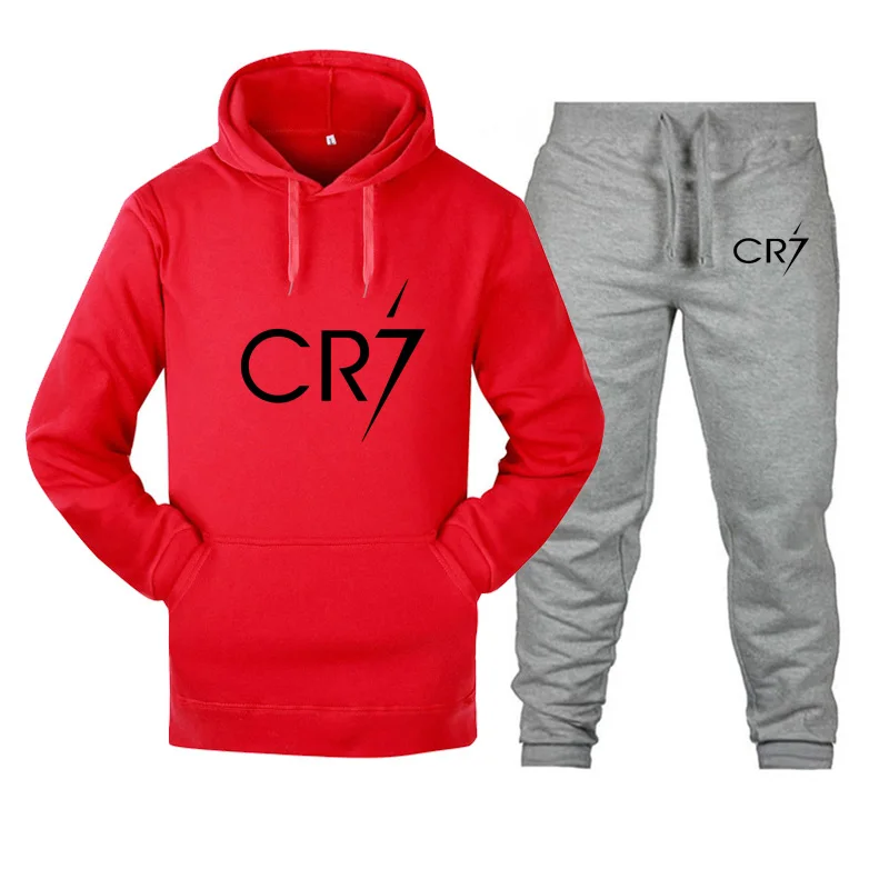 Мужской спортивный костюм повседневная спортивная одежда + штаны свободная