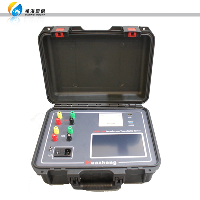 

HZBB-10A 0.9-10000 Portable TTR Tester Three Phase Transformer Turns Ratio Meter Price