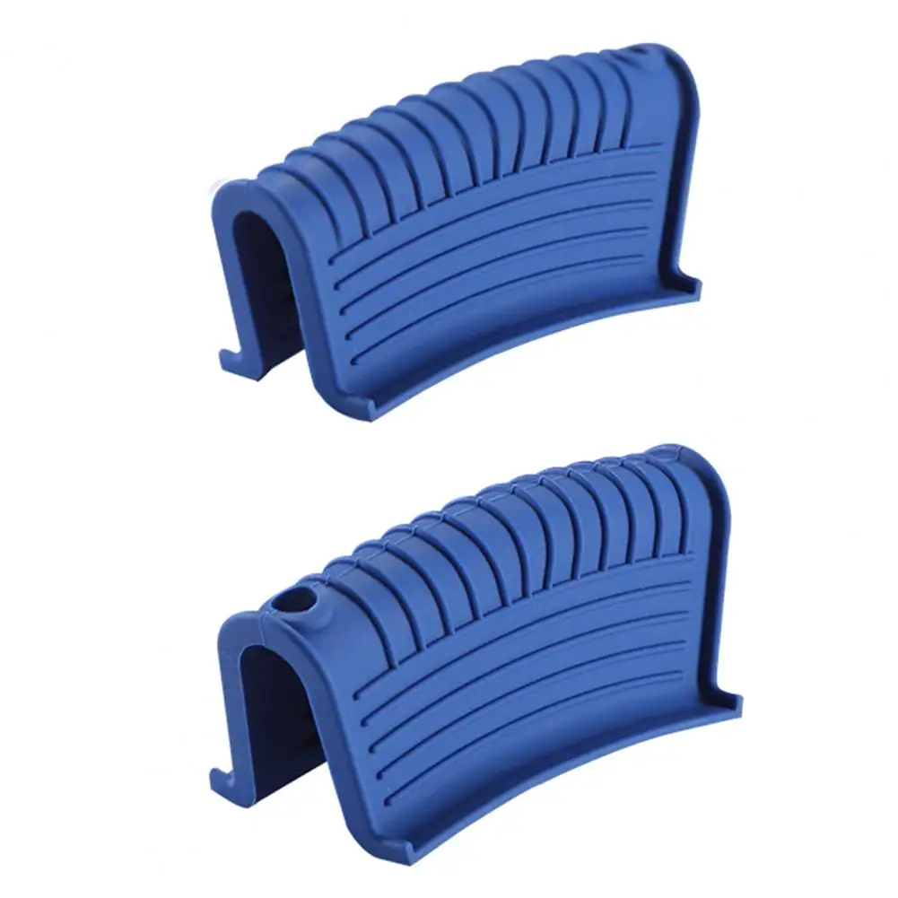 

1 Set Pot Holder Sleeve Multi-purpose Heat-insulated Lightweight Removable Non-slip Silicone Grip for Kitchen
