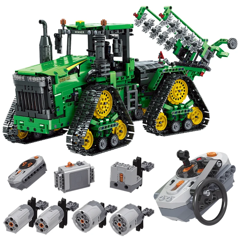 

Игрушечный трактор на радиоуправлении, с узкими ремнями, модель экскаватора, инженерный грузовик, автомобиль, игрушки для детей и взрослых, ...