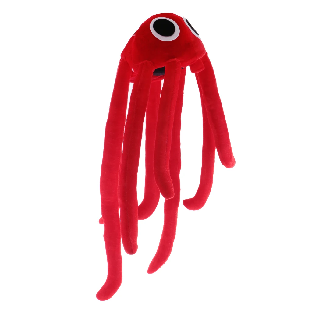 Головной убор осьминога для взрослых с морским животным нарядное платье на