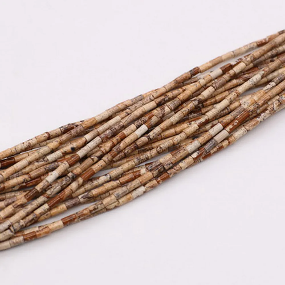 

2*4MM gemstone round tube for jewelry design earring necklace bracelet material popular fashion free shipping
