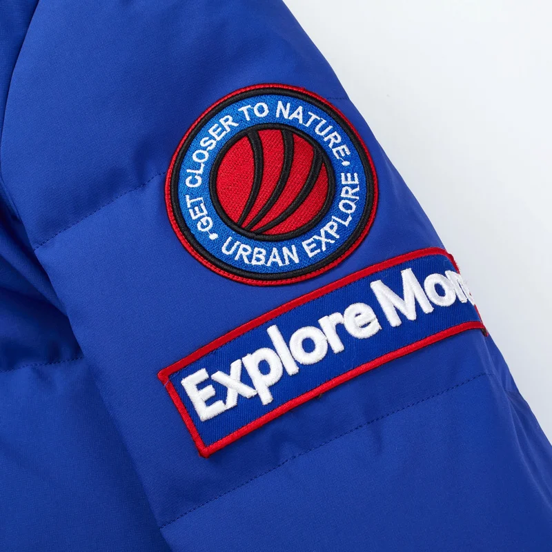 BOSIDENG пуховик мужской жесткий зимний гусиный пух пальто для мужчин утепленная