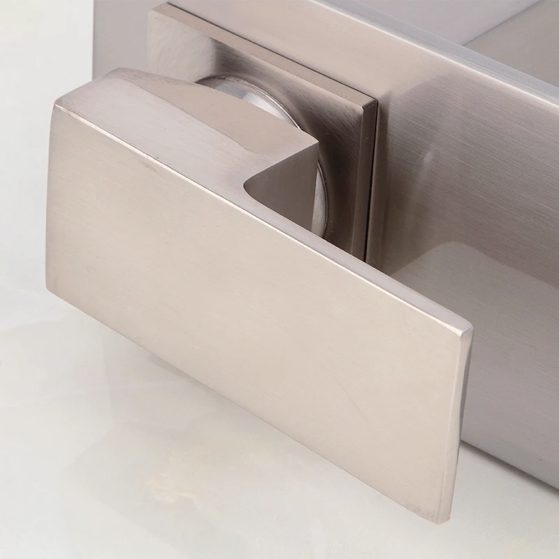 Смеситель для раковины однорычажный кран крепления на поверхность с щеткой |